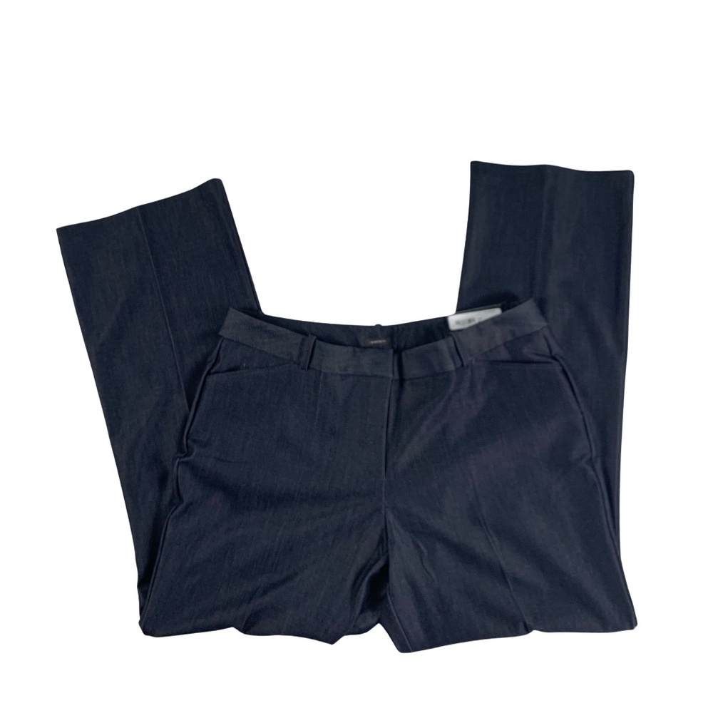 Worthington Modern Fit Denim Trouser Leg Pants Women's 18 Office Business Casual